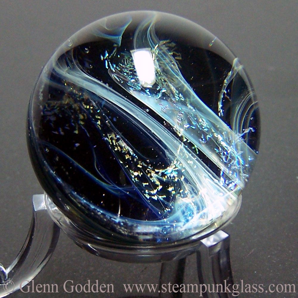 Showing some of the nebula effects in a scifi art space marble